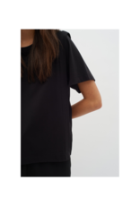 InWear Lucey Crewneck T-Shirt in Black by InWear