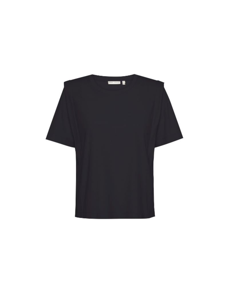 InWear Lucey Crewneck T-Shirt in Black by InWear