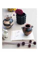 Creative Co-Op Ceramic Cockatoo Jar with Lid