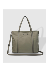Louenhide Nora Nylon Travel Tote in Khaki by Louenhide