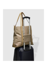 Louenhide Nora Nylon Travel Tote in Beige by Louenhide