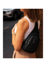 Louenhide Boyd Nylon Sling Bag in Black by Louenhide