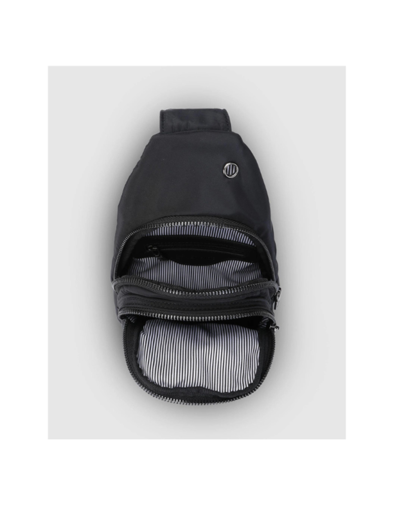 Louenhide Boyd Nylon Sling Bag in Black by Louenhide