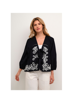 Culture Emmy Blouse in Black by Culture