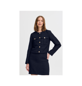b.young Epia Blazer in Navy by b.young