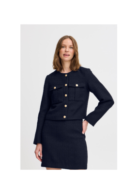 b.young Epia Blazer in Navy by b.young