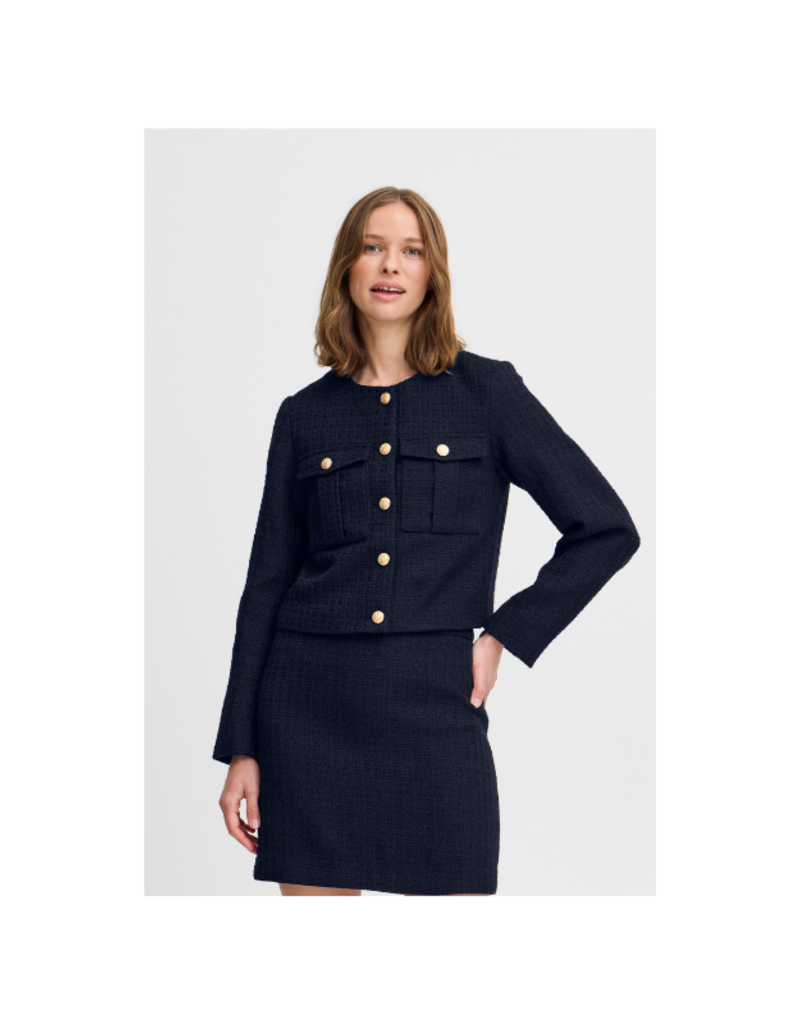 b.young Epia Blazer in Navy by b.young