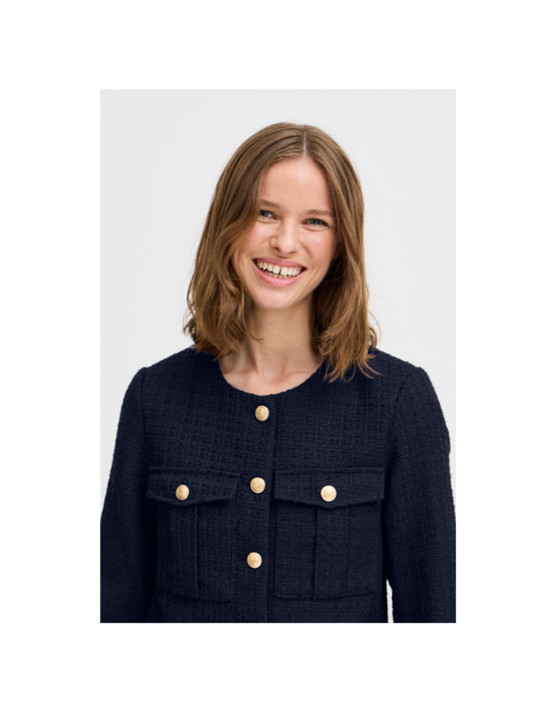 b.young Epia Blazer in Navy by b.young
