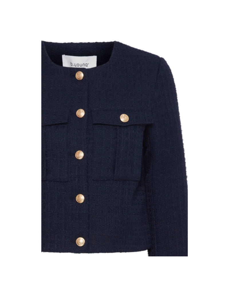 b.young Epia Blazer in Navy by b.young