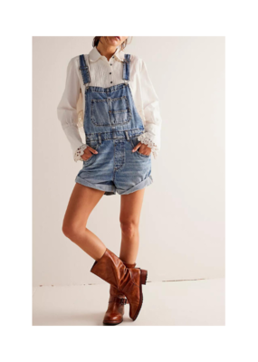 Free People Ziggy Shortalls in Follow Your Heart by Free People