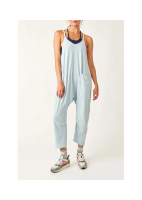 Free People LAST SIZE - XL -  Hot Shot Onesie in Mediterranean by Free People