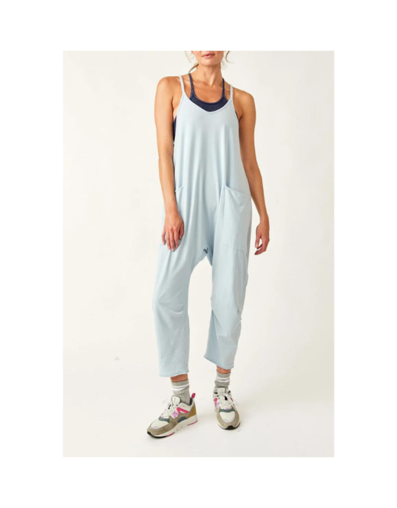 Free People LAST SIZE - XL -  Hot Shot Onesie in Mediterranean by Free People
