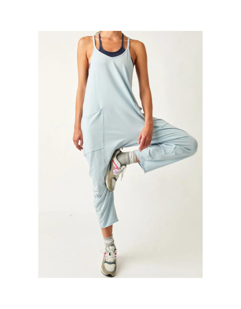 Free People LAST SIZE - XL -  Hot Shot Onesie in Mediterranean by Free People