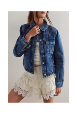 Free People Jade Denim Jacket in High Dive by Free People