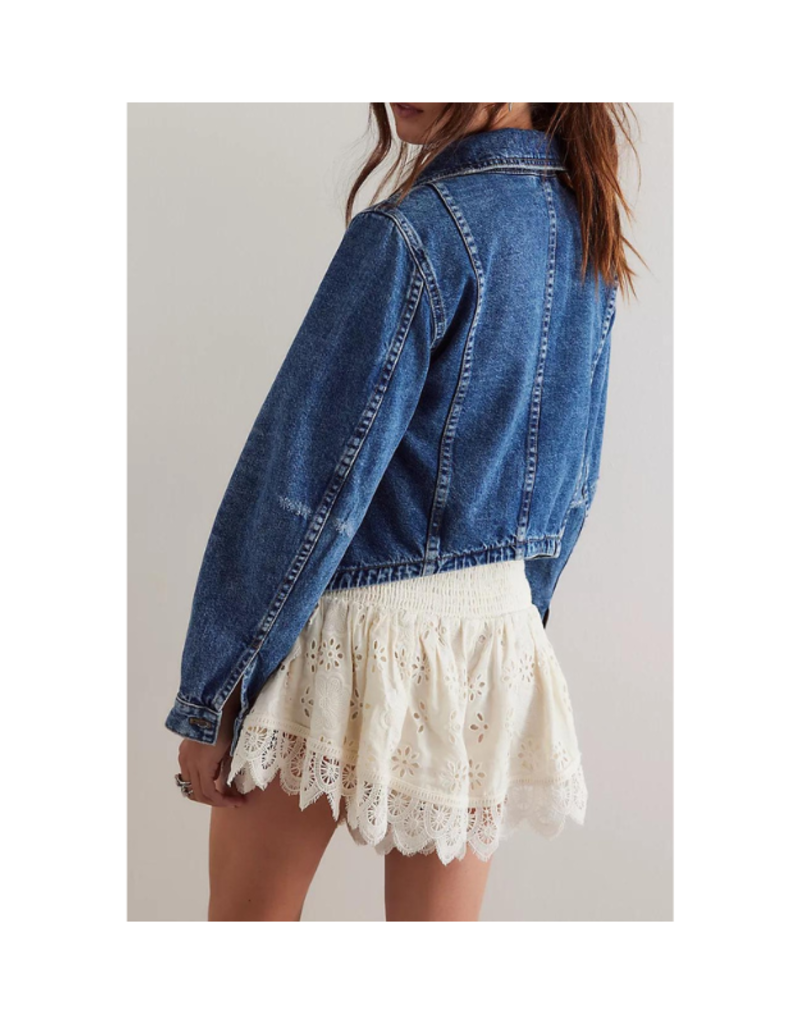 Free People Jade Denim Jacket in High Dive by Free People