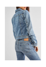 Free People Rumors Denim Jacket in Light Indigo by Free People