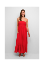 Annelene Dress in Fiery Red by Culture
