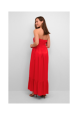 Annelene Dress in Fiery Red by Culture