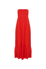 Annelene Dress in Fiery Red by Culture