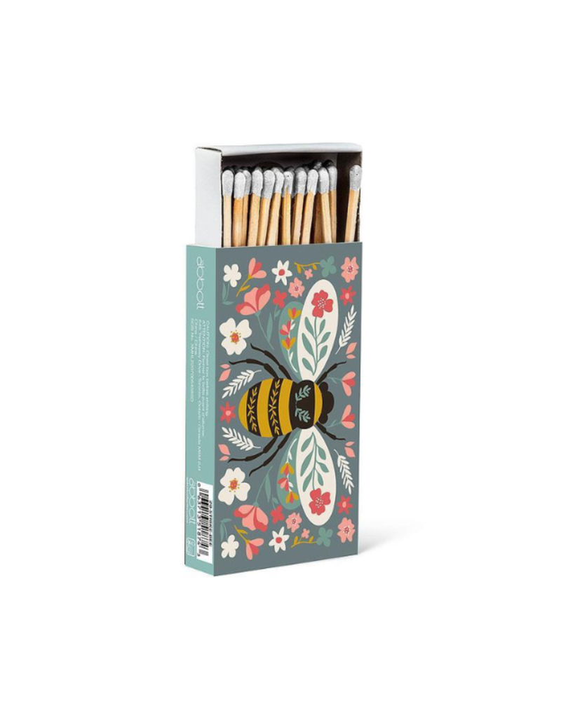 Colourful Floral Bee Matches