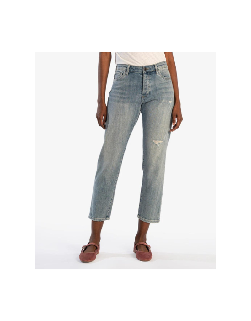 Kut from the Kloth LAST ONE - SIZE 4 - Elizabeth Slouchy Boyfriend in Conserved by Kut from the Kloth