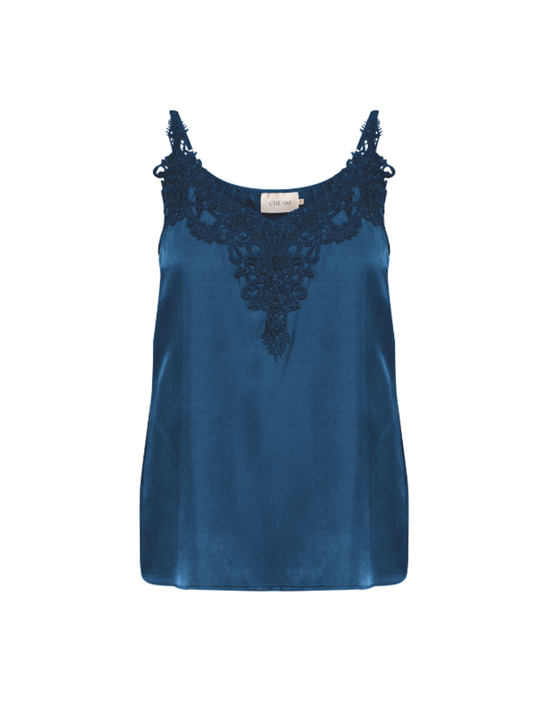 Cream Anna Top in Gibraltar Sea by Cream