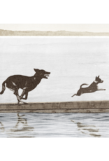 Celadon Art Dog Days At The Cottage Small 19"x25"