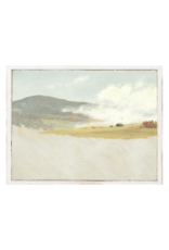 Celadon Art Hilly Landscape 13"x10"