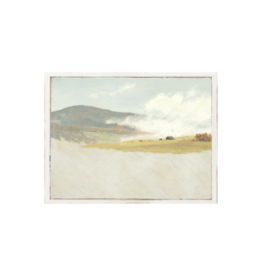 Celadon Art Hilly Landscape 13"x10"