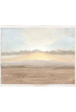 Celadon Art Sunset Study 13"x10"