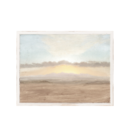 Celadon Art Sunset Study 13"x10"