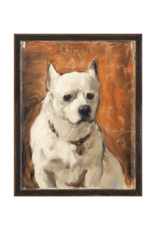 Celadon Art Chien Chinois 11"x14"