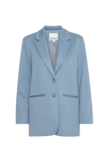 ICHI Kate Oversize Blazer in Blue Mirage by ICHI