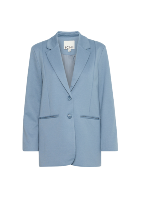 ICHI Kate Oversize Blazer in Blue Mirage by ICHI