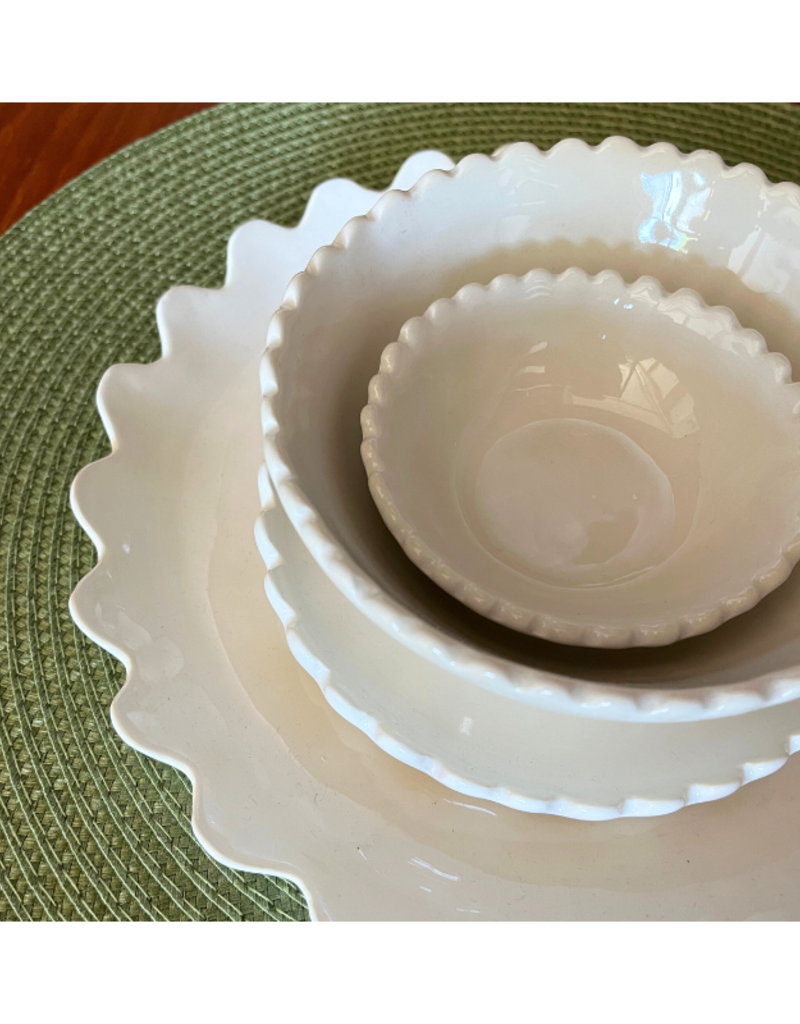 Indaba Trading Scalloped Bowl Medium
