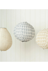 Indaba Trading Striped Light Shade in Sand