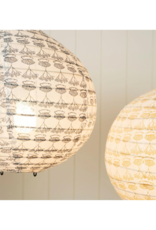 Indaba Trading Botanical Light Shade in Blue