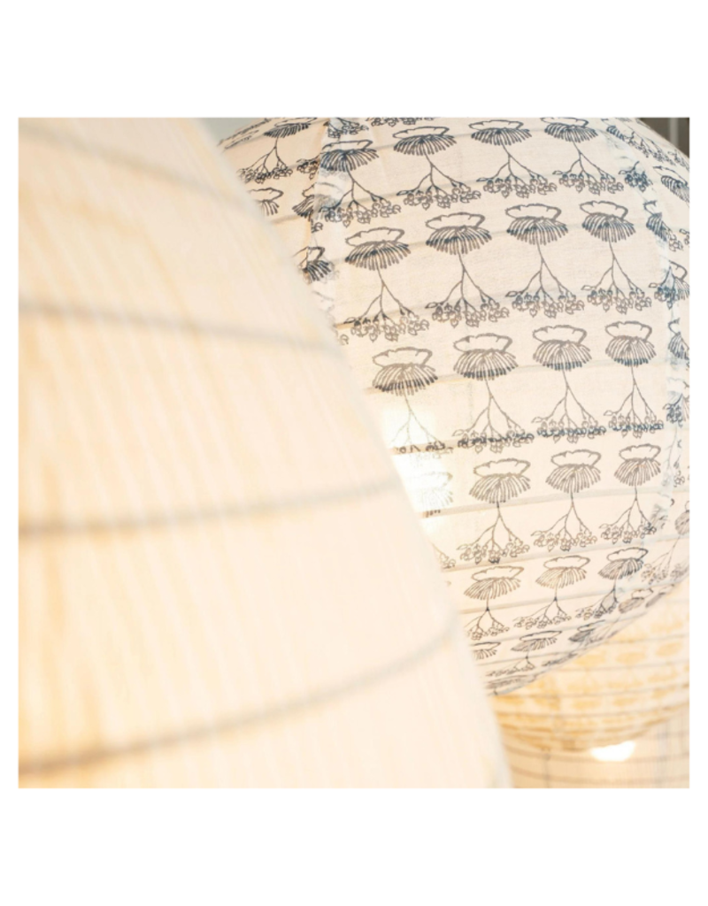 Indaba Trading Botanical Light Shade in Blue
