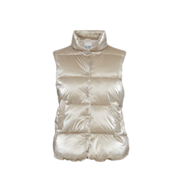 ICHI Ezetta Vest in Pale Gold by ICHI