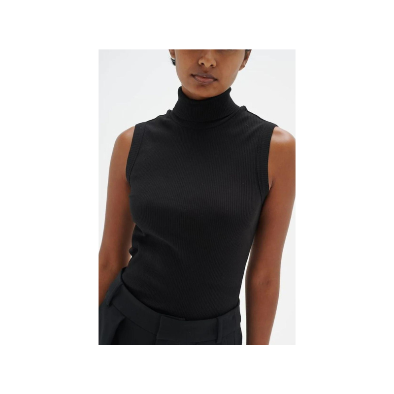 IW Dagna Rollneck Tank Black The Art of Home