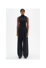 InWear Dagna Rollneck Tank in Black by InWear