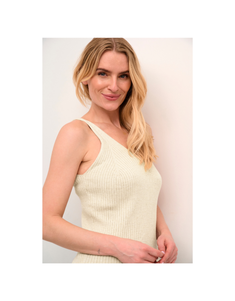 Cream Dela Knit Top in Ancient Scroll by Cream