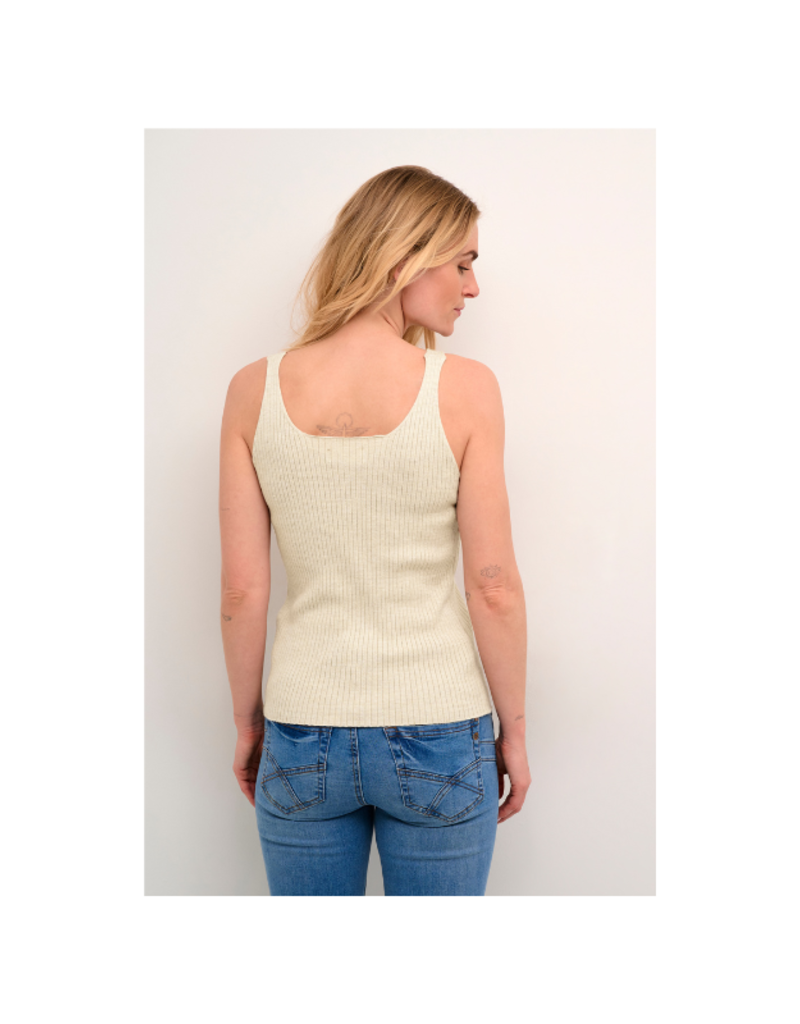 Cream Dela Knit Top in Ancient Scroll by Cream
