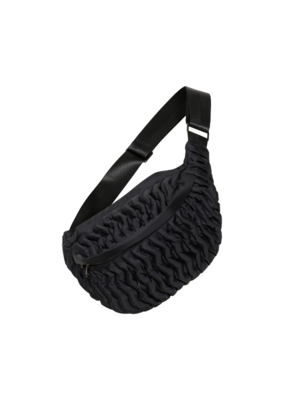 InWear Rasidan Wavy Bumbag in Black by InWear