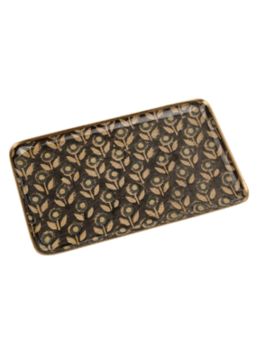 Indaba Trading Kochi Enameled Tray Large