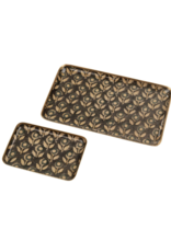 Indaba Trading Kochi Enameled Tray Large
