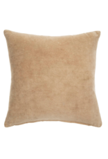 Indaba Trading Vera Velvet Pillow in Bisque