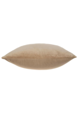 Indaba Trading Bisque Vera Velvet Pillow 18"x18"