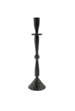 Indaba Trading Black Imani Candleholder