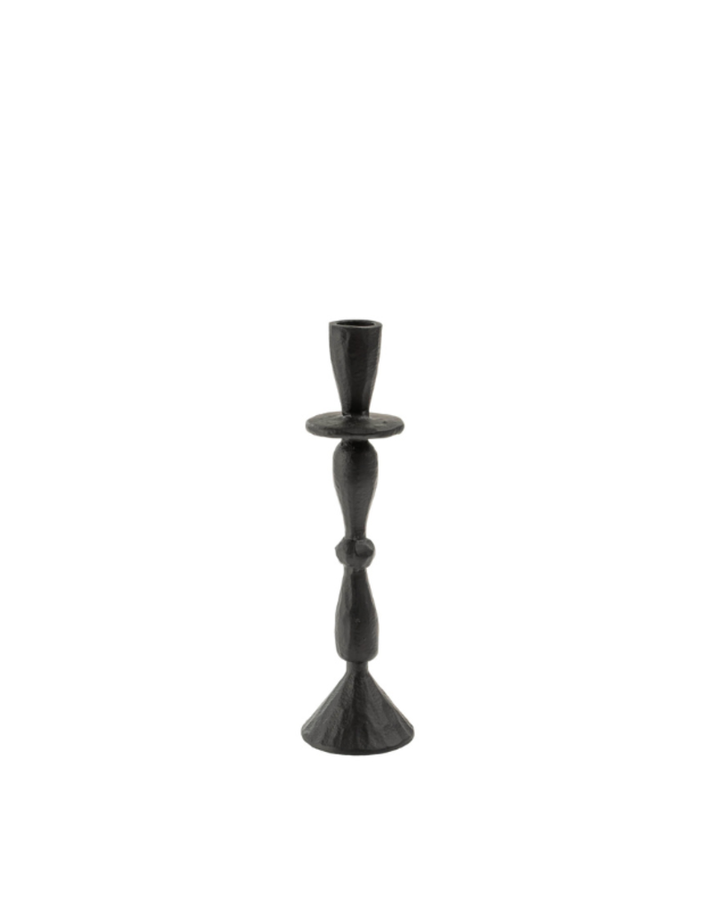 Indaba Trading Black Imani Candleholder